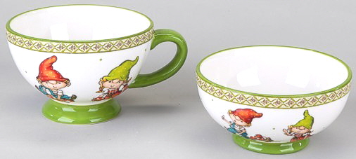 Junbotasse und Schale